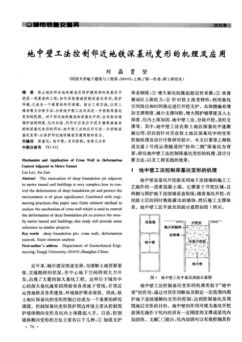 地中壁是什麼|無支撐開挖工法的發展及原理